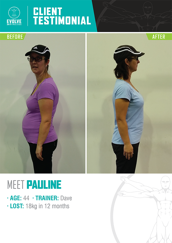 Body Transformations Melbourne - Evolve Training Systems Gym - PAULINE FA Body Transformations Melbourne - Evolve Training Systems Gym - PAULINE FA