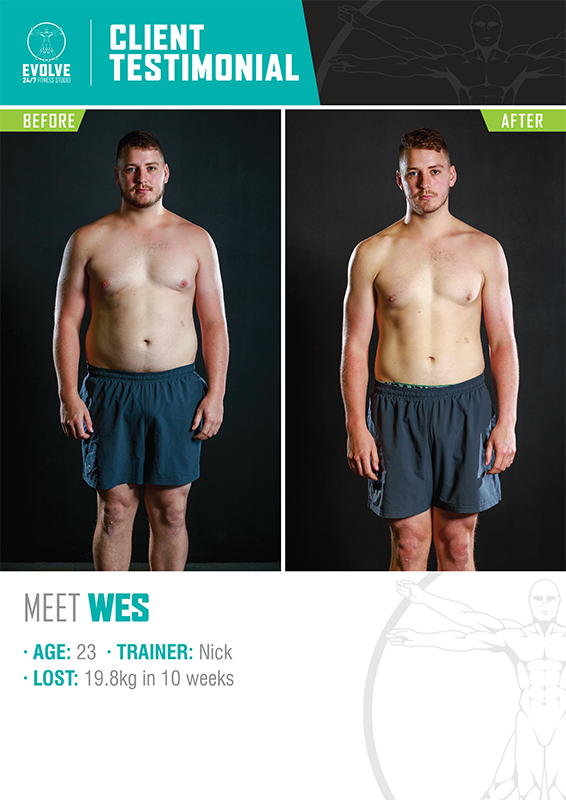 Body Transformations Melbourne - Evolve Training Systems Gym - WES FA Body Transformations Melbourne - Evolve Training Systems Gym - WES FA