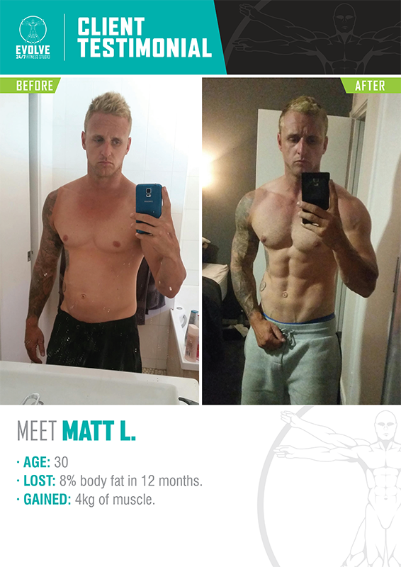 evolve_client testimonial_MATT L