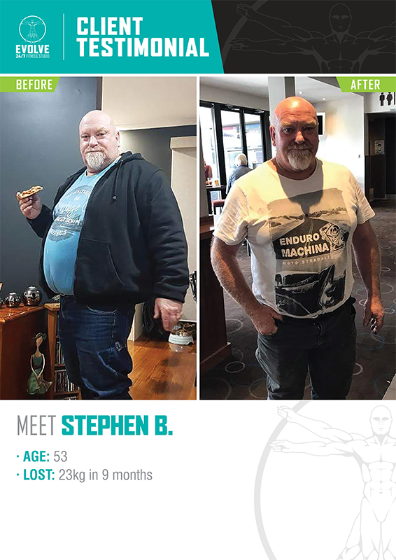 evolve_client testimonial_STEPHEN B